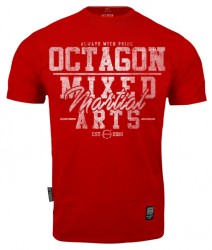 Tričko Octagon MMA Red