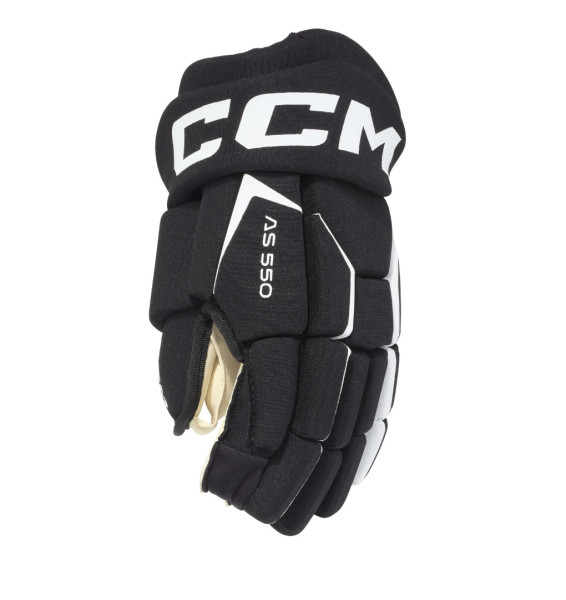 Rukavice CCM HG Tacks AS 550 Senior Black/White