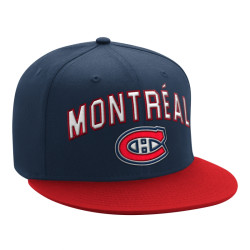 Snapback Motreal Canadiens Faceoff Flat Brim