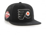 	Snapback NHL týmu Philadelphia Flyers od značky '47 s vyšitým logem týmu na přední straně.